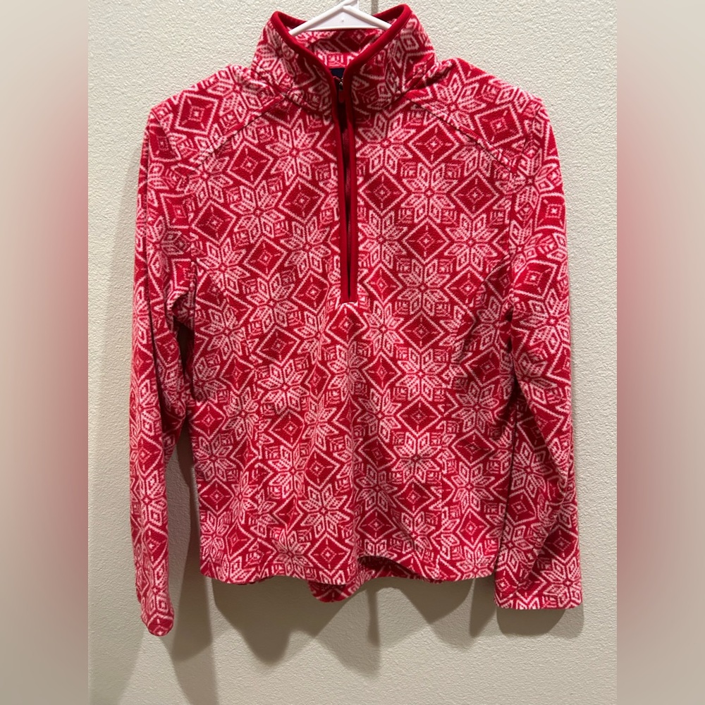 Lands End fleece sweater